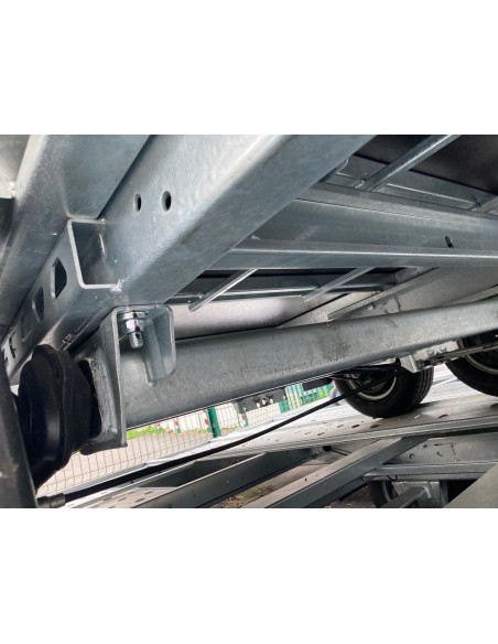 REMORQUE PLATEAU 2700 KG CARPLATFORM TEMARED treuil ALKO