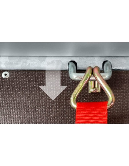 REMORQUES ASX avec rampes et treuil