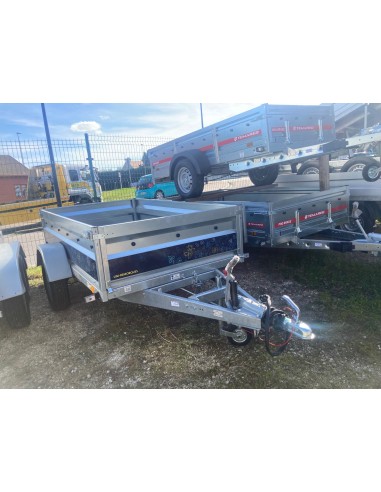 REMORQUE 750 Kg PTC 233x132  avec frein REM 233...