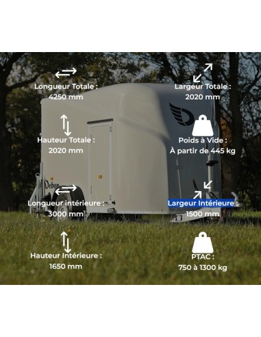 FOURGONS DEBON - 76 - CARGO1300 -ROADSTER 255 -...