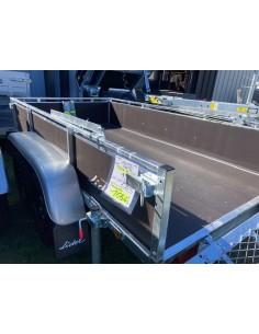 remorque lider bois 2 mètres 50 avec pont compris