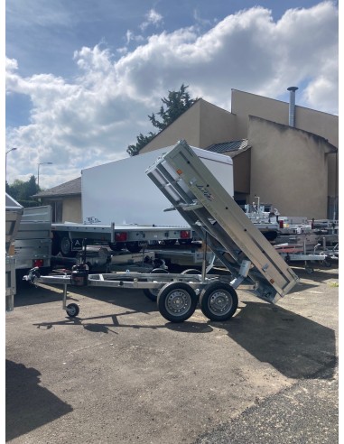 REMORQUE BENNE 750 Kg 256 X 146 sans freins 2...
