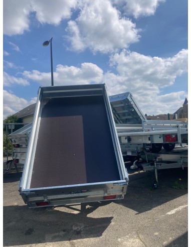 REMORQUE BENNE 750 Kg 256 X 146 sans freins 2...
