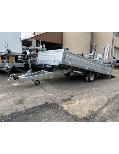 remorque PLBH 340 basculante