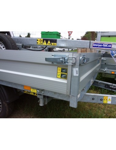 REMORQUE BENNE 2600 GK 300 X 180 TRIBENNE DEBON...