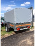 500 - 750 KG 200x120 ECO 2012 AVEC PACKAGE BACHE FOURGON