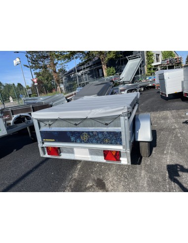 REMORQUE 500-750 Kg 170x122 UNI-REM RIDELLES 46...