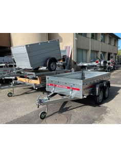 remorque 500 - 750 kg 2 mètres 60 x 1 mètre 20