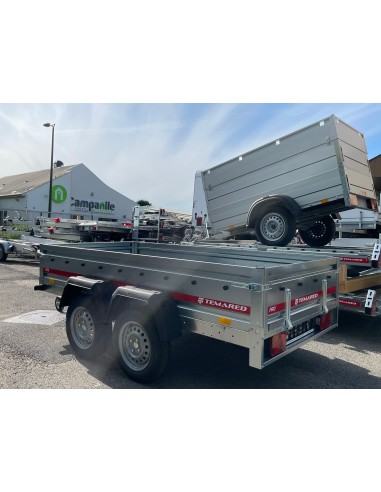 remorque 500 - 750 kg 2 mètres 60 x 1 mètre 20