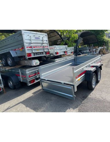 remorque 500 - 750 kg 2 mètres 60 x 1 mètre 20