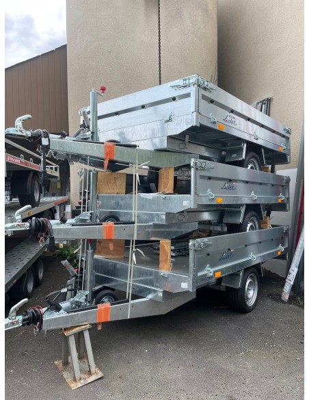 Stock de 3 remorques bennes lider 42575