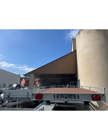 remorque PLATEAU QUAD 2 1300 KG -