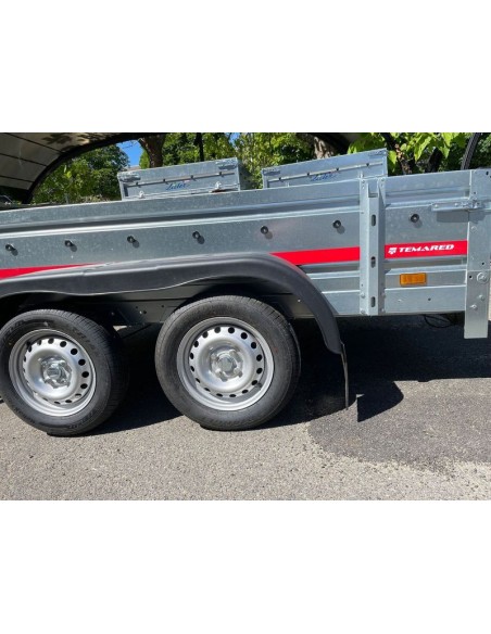 REMORQUE 1500 KG 2 mètres 64 X 1 mètre 50