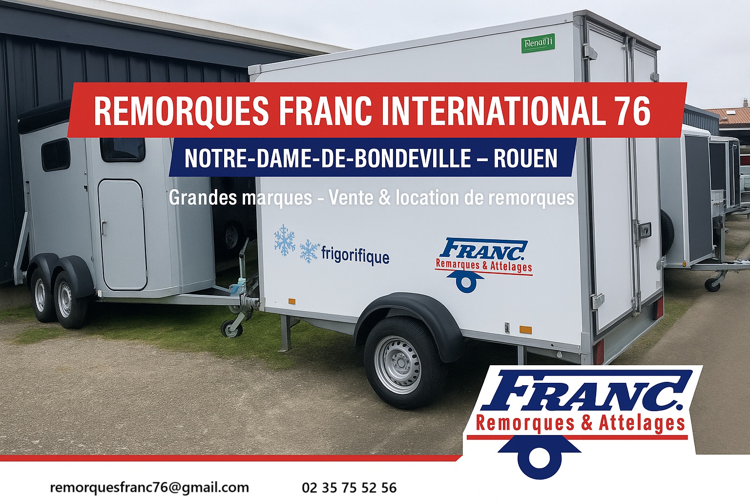 remorques-76 votre fournisseur de remorque en seine maritime